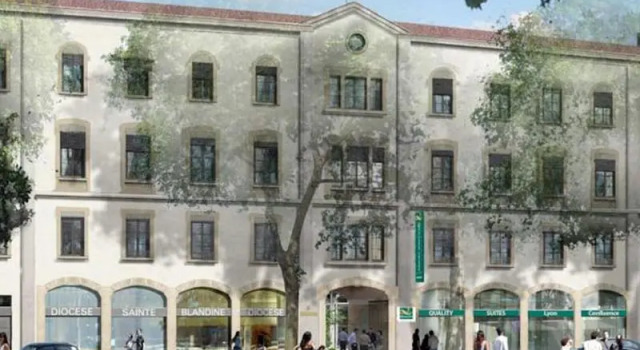 Номер Standard Дуплекс Aparthotel Adagio Lyon Patio Confluence