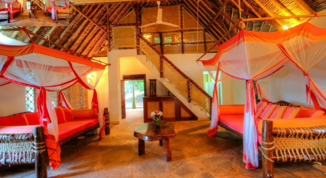 Апартаменты Swahili House Tiwi Beach - Private Oceanfront Boutique Villa Near Diani