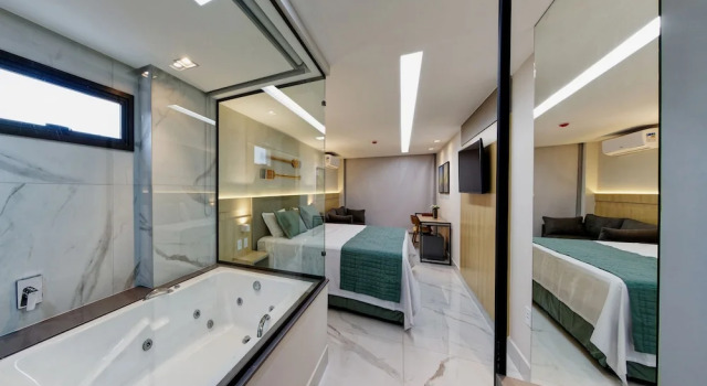 Люкс Deluxe с 2 комнатами рядом с пляжем Gaeta Hotel