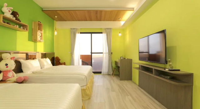 Трёхместный номер Standard с балконом и с видом на океан Shiguang B&B