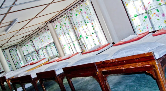 Кровать в общем номере с балконом Chestnut Hill Eco Resort Hat Yai