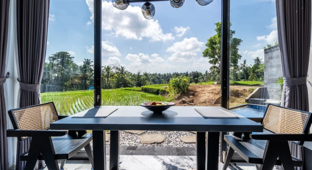 Вилла Maple Ridge Ubud Villas with Rice Field View