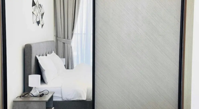 Апартаменты Standard Luxurious Belvilla 1BR JVC with Pool, Gym & BBQ Access