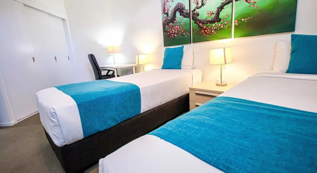 Апартаменты Standard с 2 комнатами с балконом Dockside Brisbane