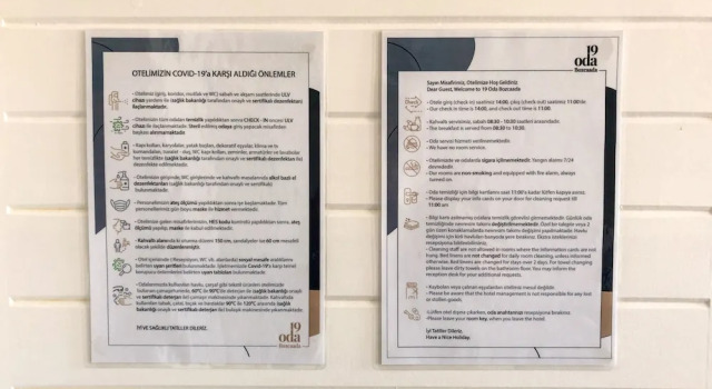Номер Standard с видом на внутренний двор 19 Oda Bozcaada (Adults Only)