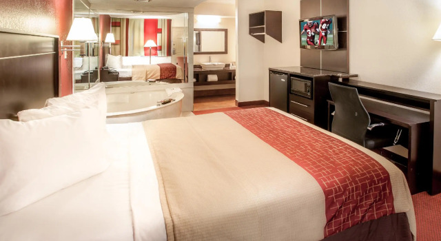 Двухместный номер Deluxe Red Roof Inn Ann Arbor - U of Michigan South