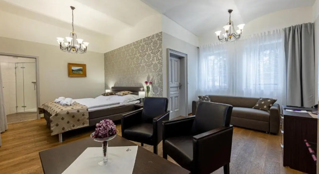 Трёхместный номер Economy Wellness & Spa hotel Villa Regenhart