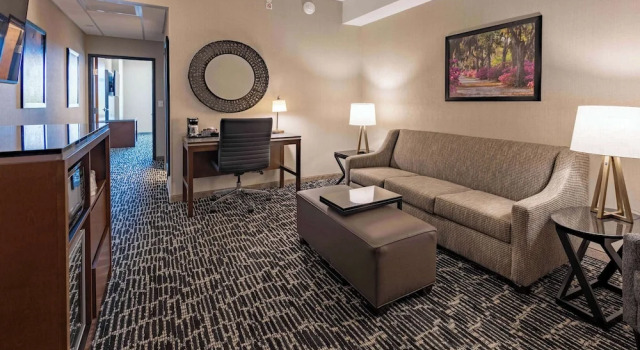 Люкс Deluxe Drury Plaza Hotel Savannah Pooler