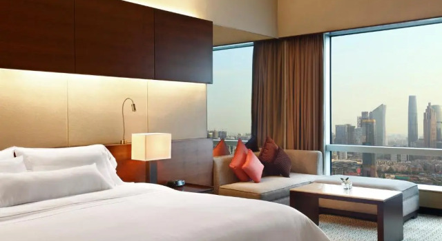 Двухместный номер Deluxe The Westin Guangzhou