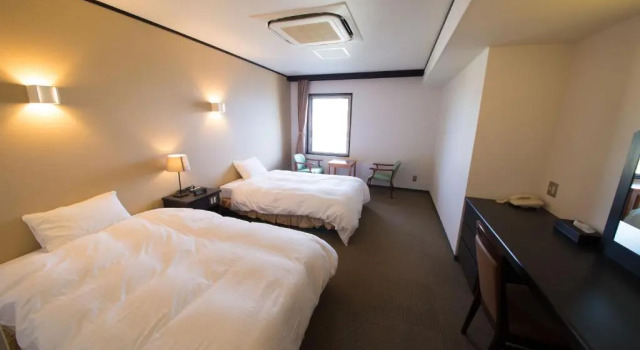 Двухместный номер Economy Seaside Hotel Taimaru Kaigetsu