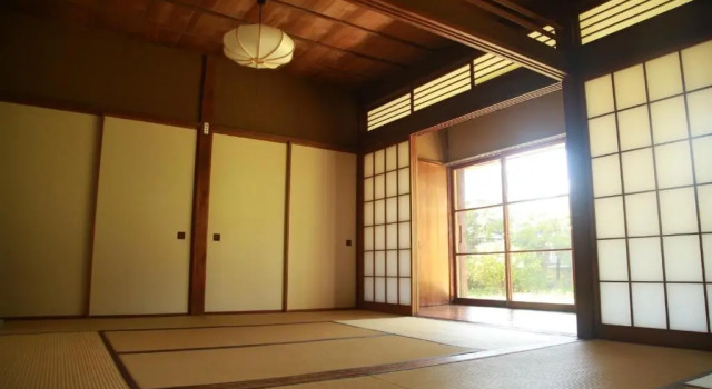 Кровать в общем номере Guest House Yukari