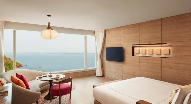 Двухместный номер Deluxe с видом на море Taj Cidade de Goa Horizon, Goa