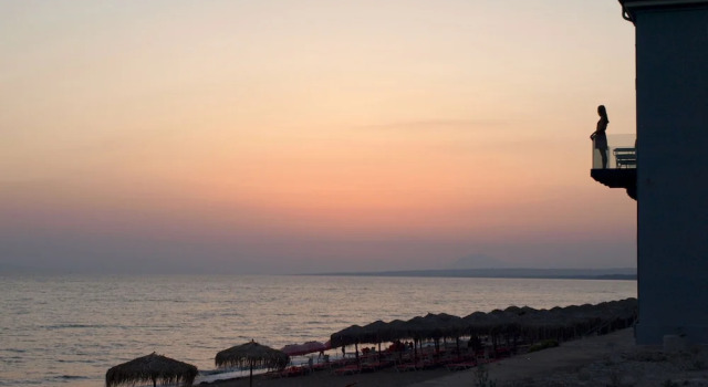 Люкс с балконом и с видом на море Dexamenes Seaside Hotel