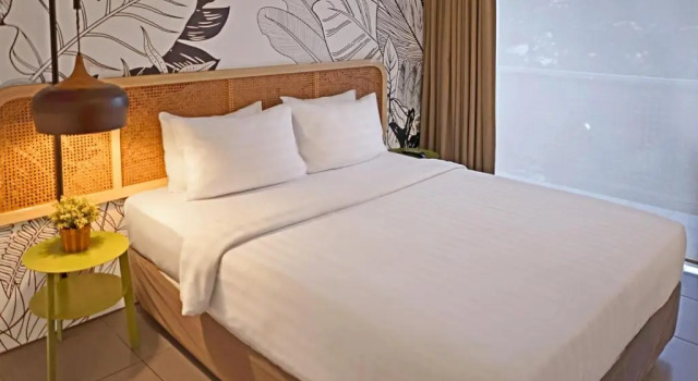 O podwyższonym standardzie dwuosobowy pokój Malaka Hotel Bandung