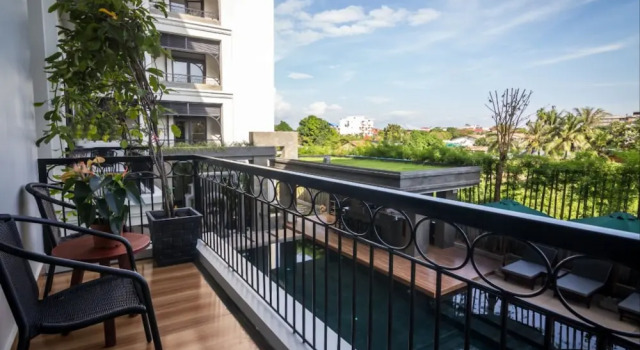 Люкс с видом на город Bayon Modern Residence