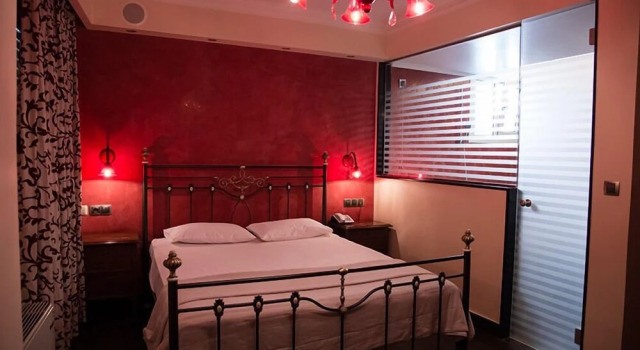 Двухместный номер Deluxe с балконом Hotel Maroussi