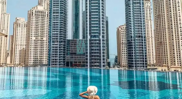 Апартаменты The Address Marina - 1br - Incl Hotel Facilities