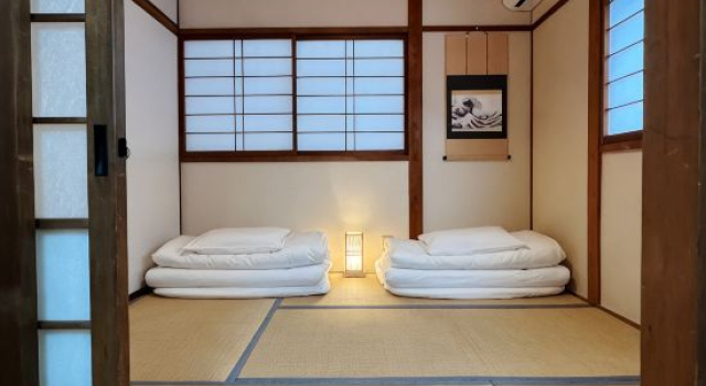 GOEN Nishi *Convenient Transportation*Traditional Japanese Accommodation*Self Check-in, Забронировать Отель Осака префектура Осака, рядом с Храм Сумиёси-тайся