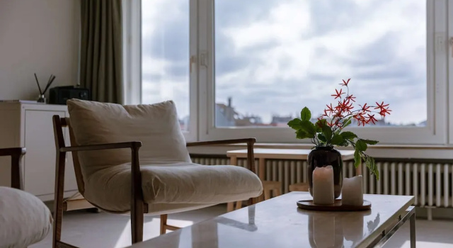 Charming art Deco Apartment With Harbor Views in Blankenberge
