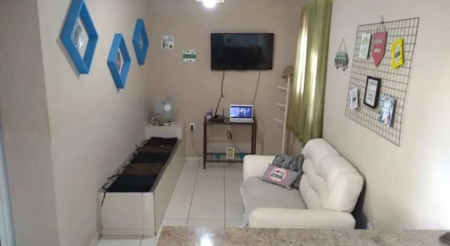 Casa de Um Quarto 2 minutos da praia