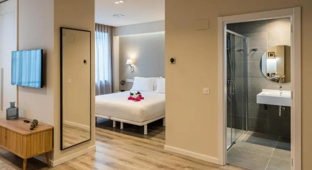 Студия Deluxe Bilbao City Center by abba Suites