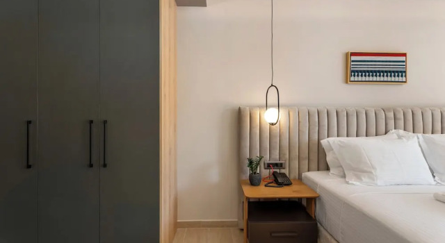 Двухместный номер Deluxe с видом на море Ennea Muses Rooms and Suites