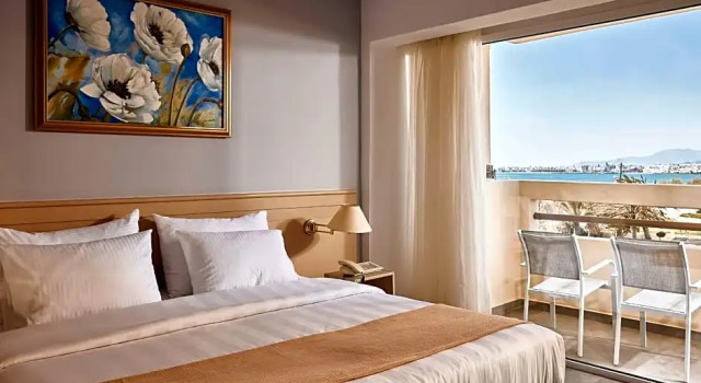 Номер Standard с частичным видом на море Tylissos Beach Hotel