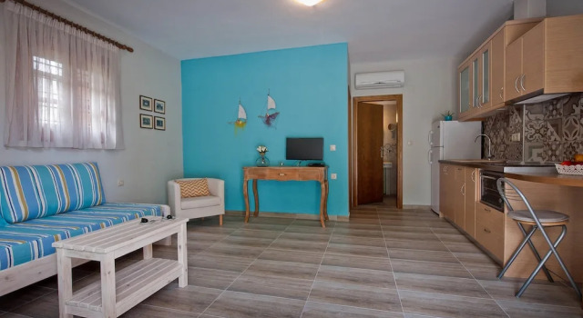 Семейные апартаменты c 1 комнатой с балконом Sofias House