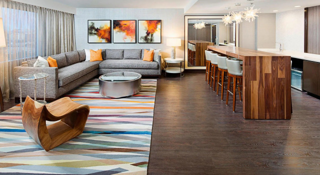 Двухместный люкс Presidential Dallas Marriott Suites Medical/Market Center