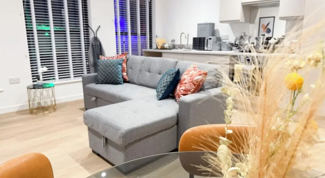 Апартаменты Spacious Modern 1 Bed Apartments in St Neots