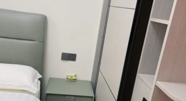 Кровать в общем номере City Edge Homestay