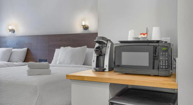 Lüks dört kişilik oda Northwinds Hotel Canmore
