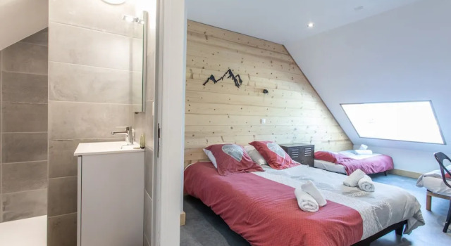 Семейный номер Standard с видом на горы Auberge Le Vieux Chaillol