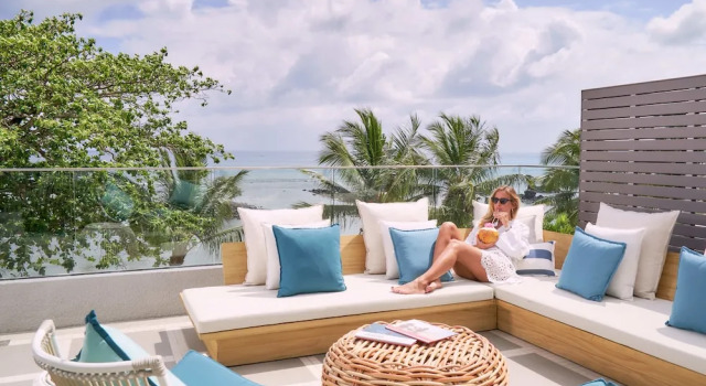 Номер Standard Les Estivales Beachfront Suites & Penthouses with LOV