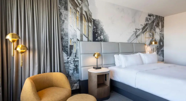 Двухместный номер с видом на реку Hilton Quebec