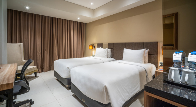 Superior Twin room Swiss-Belhotel Karawang