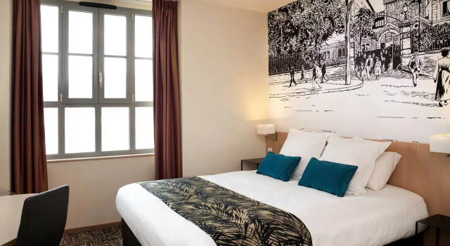 Двухместный номер Comfort с видом на внутренний двор Best Western Plus Hôtel Colbert