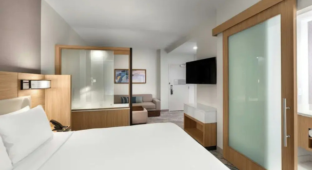 Двухместный люкс SpringHill Suites by Marriott West Melbourne Palm Bay