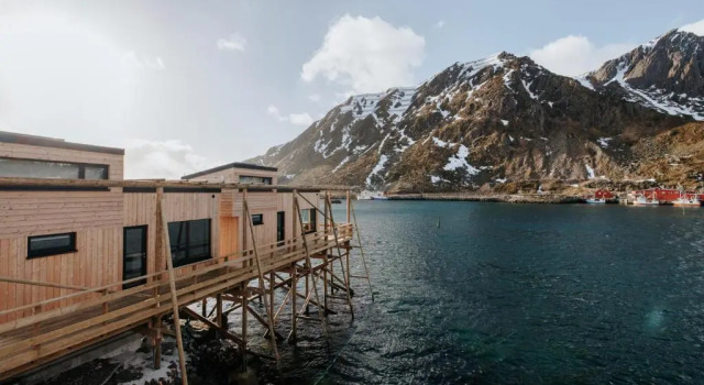 Люкс с видом на море Hemmingodden Lodge