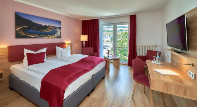 Двухместный номер Standard с видом на реку Park-Hotel Traben-Trarbach