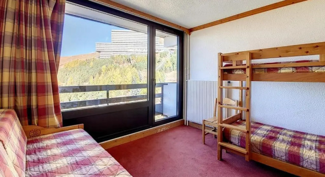 Appartement Les Menuires, 1 pièce, 3 personnes - FR-1-344-333