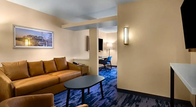 Двухместная студия Fairfield Inn & Suites Elizabeth City
