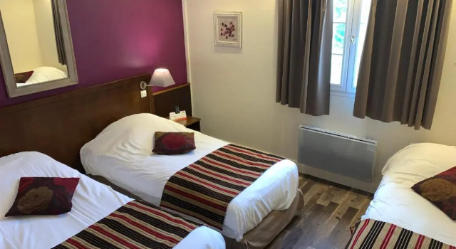 Номер Standard Logis Hôtel Les Nymphéas