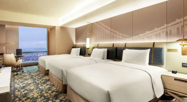 Трёхместный номер Hilton Taipei Sinban