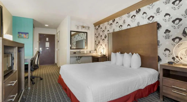 Standard Zimmer mit Blick auf den Innenhof Aiden Austin City Hotel