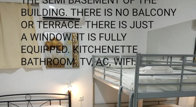Студия c 1 комнатой Super Economy Studio Located On the Ground Floor No Balcony