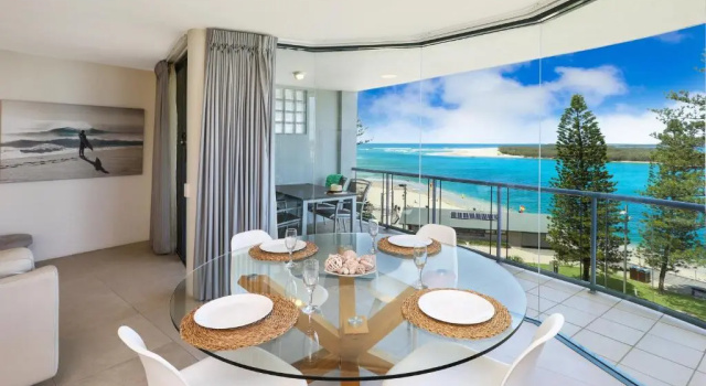 Апартаменты с 2 комнатами с видом на море Cerulean Apartments