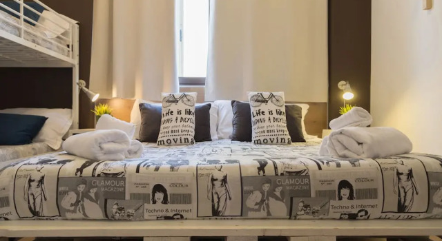Standard Vierer Zimmer mit Balkon B&B Miro Centro Catania