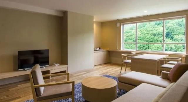 Трёхместный номер Standard Midorinokaze Resort Kitayuzawa