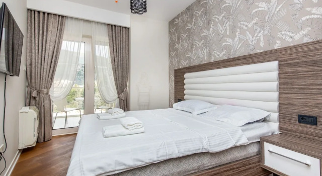 Семейные апартаменты c 1 комнатой с балконом и с частичным видом на море Luxury Apartments Artiani